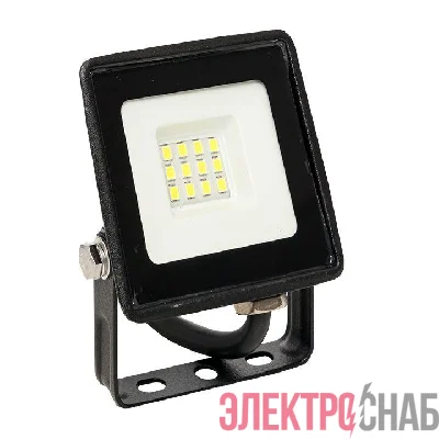 Прожектор светодиодный СДО-3001 10Вт 6500К IP65 Basic EKF FLL-3001-10-6500
