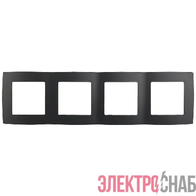 Рамка 4-м 12-5004-05 антрацит ЭРА Б0014775