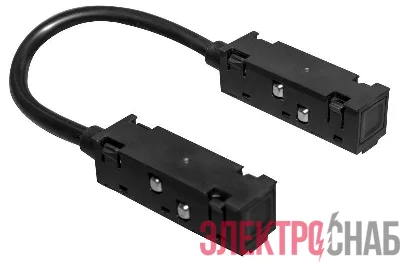 Коннектор питания угловой TRM20-CPC-B для магнитн. шинопроводов TRM-R20/TRM-PC20/TRM-S20 NOVA 48В черн. Эра Б0054796