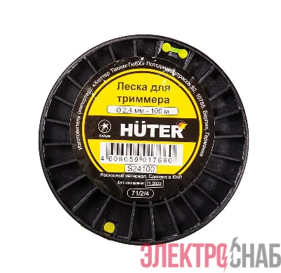 Леска S24100 (звезда) HUTER 71/2/4