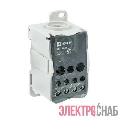 Блок распределительный КРОСС крепеж на панель и DIN КБР-400А EKF plc-kbr400
