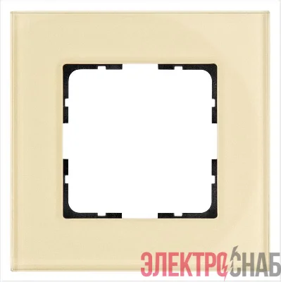 Рамка 1-м G-Glass стекло шампань Champagne Gold Jasmart G1001GG