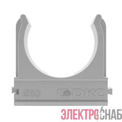 Держатель для труб (клипса) d50мм с защелкой DKC 51050