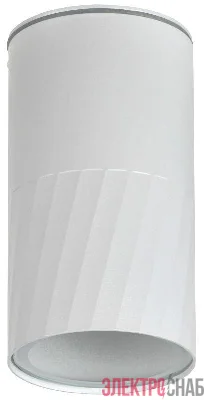Светильник 5222 GU10 IP65 уличный потолочный бел. IEK LT-UPU0-5222-GU10-1-K01