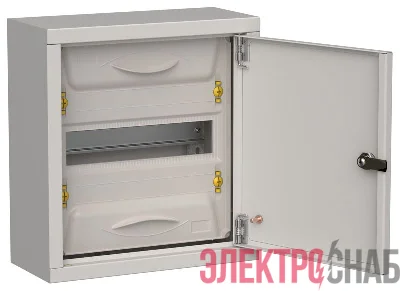 Корпус ЩРн-12 (1х12) TITAN 5 335х310х140 IP31 метал. сер. IEK TI5-50-N-012-31-7035