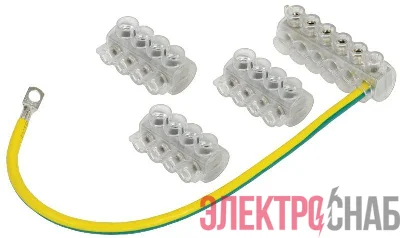 Набор колодок клеммных НК-3 (3хKE10.504+KE10.506 SV50) IEK UZK-NKK-50