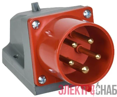 Вилка электрическая наружн. уст. 32А 3P+PE+N 380В IP44 ССИ-525 IEK PSR52-032-5