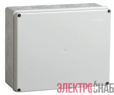 Коробка распаячная ОП 240х195х90 IP55 КМ41342 монт. плата IEK UKO10-240-195-090-K52-55