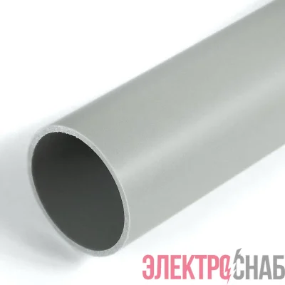 Труба гладкая ПВХ жесткая легкая d25мм атмосф. (дл.3м) Промрукав PR.01425