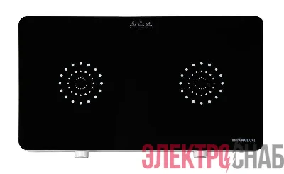 Плита индукционная HYC-0108 (настольная) бел. стеклокерамика HYUNDAI 1358611