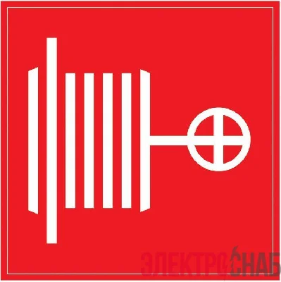 Знак "ПК" 150х150 IEK YPC10-POGKR-5-010