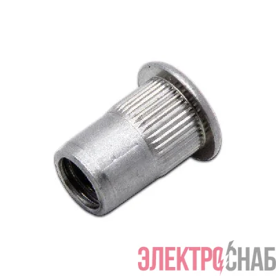 Заклепка резьбовая М4х07х11.6 цилиндр сталь оцинк. (уп.100шт) Промрукав PR08.4989