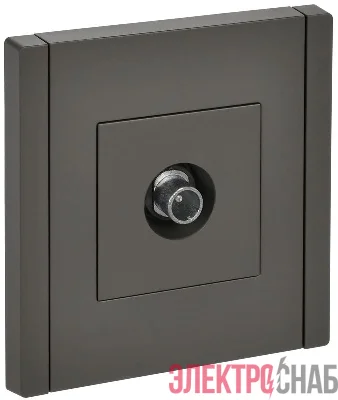 Розетка TV проходная FORTE&PIANO FP329 сер. IEK FP-A10-P-K03