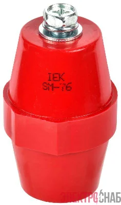Изолятор SM76 (М10) силовой с болтом IEK YIS11-76-25-B