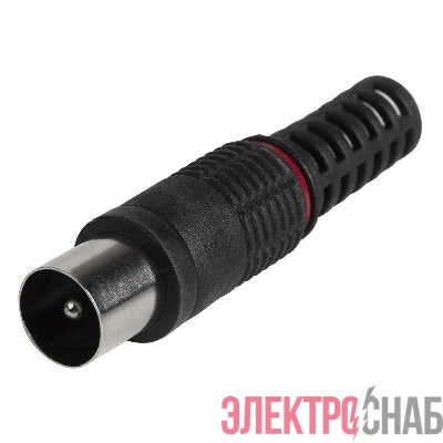 Разъем штекер TV без пайки черн. PROCONNECT 05-2042-2