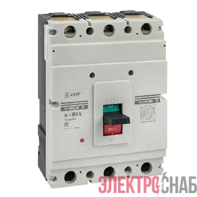 Выключатель автоматический 3п 800/800А 50кА ВА-99М PROxima EKF mccb99-800-800m