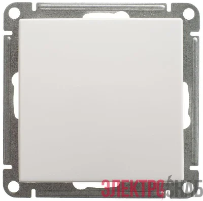 Переключатель проходной 1-кл. СП W59 10А IP20 10AX механизм бел. SE VS610-156-1-86
