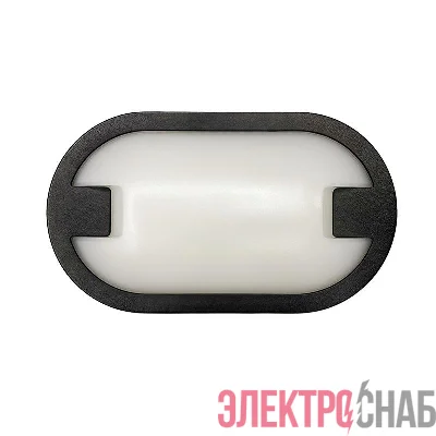Светильник светодиодный "Банник" PBH-PC8-OA 15Вт 4000К IP65 ЖКХ ДБП пылевлагозащ. black черн. JazzWay 5048492
