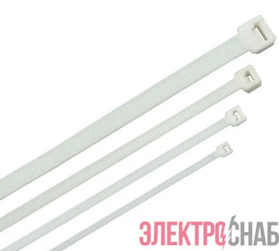 Хомут морозостойкий Хкм 3.6х150мм бел. (уп.100шт) IEK UHH33-D036-150-100-K01