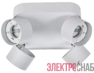 Светильник 4044 накладной потолочный 4хGX53 бел. IEK LT-UPB0-4044-GX53-1-K01