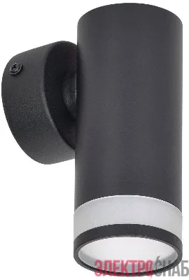 Светильник 4008 настенный под лампу GU10 черн. IEK LT-UBB0-4008-GU10-1-K02