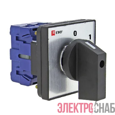 Переключатель кулачковый ПК-1-13 3П 25А "0-1" EKF pk-1-13-25
