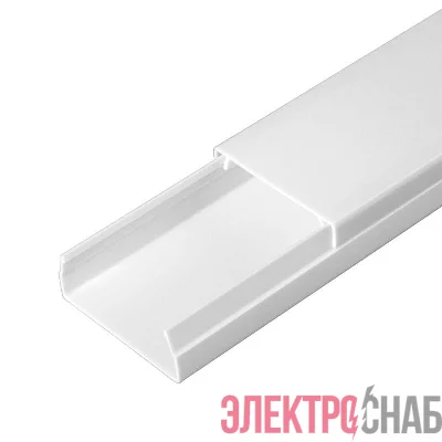 Кабель-канал 40х16 L2000 с двойн. замком бел. Промрукав PR.0325206