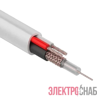 Кабель ККСВ-П+2х0.5 бухта Ч (м) REXANT 01-4002