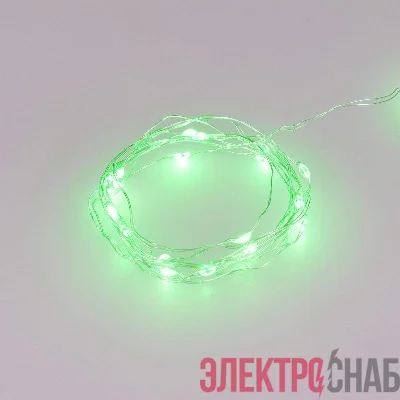 Гирлянда светодиодная ARD-DEW-HOME-2000-CLEAR-20LED-STD Green 1.5V Battery Pack Cork IP20 Ardecoled 048695