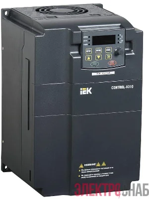 Преобразователь частоты CONTROL-A310 380В 3ф 5.5-7.5кВт 13-17А IEK CNT-A310D33V055-075TEZ