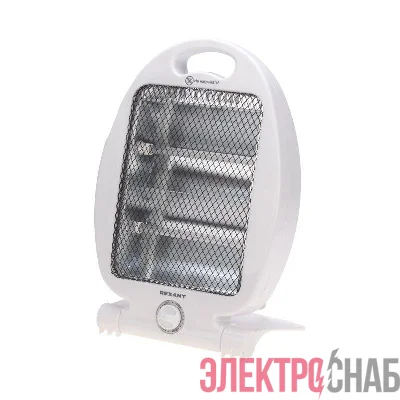 Обогреватель электрический инфракрасный настольный 0.8кВт с кварцевыми трубками с складным основанием Rexant 60-0057