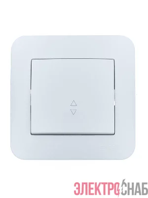 Переключатель проходной 1-кл. 1п СП ASTI 10А IP20 в сборе бел. LEZARD 7081-0202-105