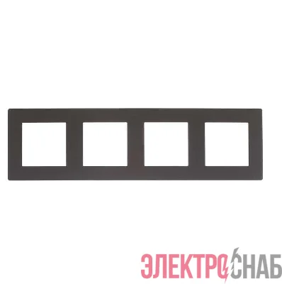 Рамка 4-м Simon24 графит 2400640-038