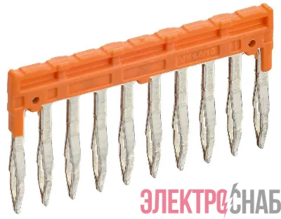 Перемычка гребенчатая для CP 1.5кв.мм 10PIN IEK YCT20-00-K03-001-EC-10P