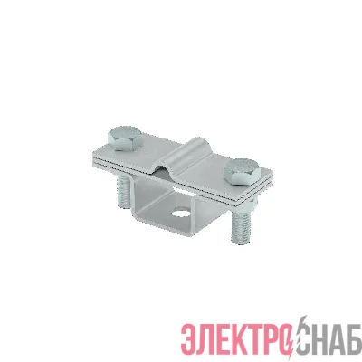 Держатель универсальный на мостовой опоре для прутка d5-8мм и полосы до 40мм с 2 пластинами UDMO2-D5-8-B40 HD КМ MA0793