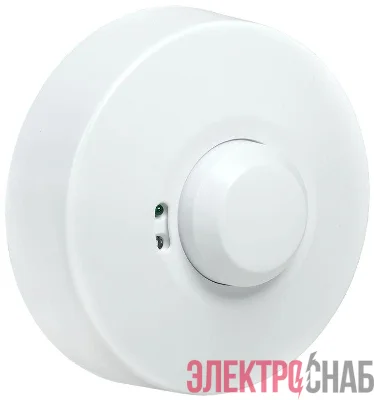 Детектор движения ДД-МВ 101 1200Вт 360град. 8М IP20 бел. IEK LDD11-101MB-1200-001
