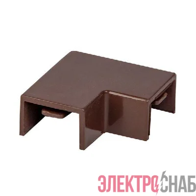 Поворот на 90град. 15х10 под темн. дерево Plast PROxima (уп.4шт) EKF abd-15-10x4