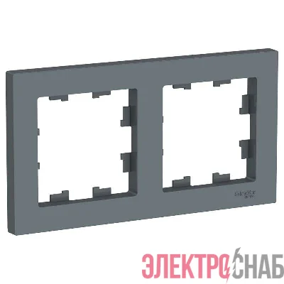 Рамка 2-м AtlasDesign универс. грифель SE ATN000702