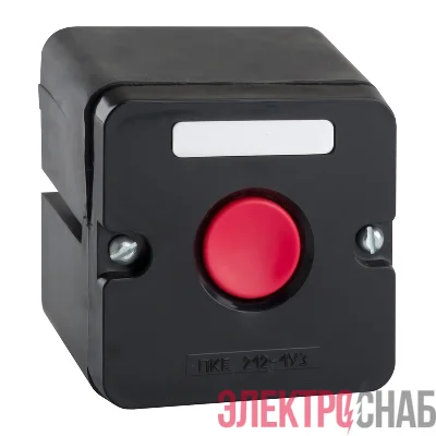 Пост кнопочный ПКЕ-212 1 У3 IP40 красн. кнопка КЭАЗ 150744