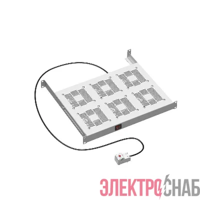 Модуль вентиляторный 19дюйм 6 вент. с термостатом DKC R519VSIT6FT