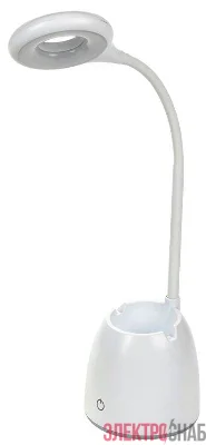 Светильник светодиодный настольный 2029 5Вт диммер бел. IEK LDNL6-2029-1-VV-05-K01