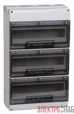 Корпус ОП КМПн-48 Krepta 7 48 мод. IP66 пластик. IEK MKP73-N-48-66
