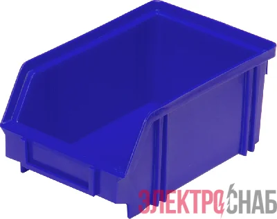 Ящик 170х105х75  синий 7968 7968
