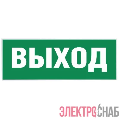 Этикетка самоклеящаяся "Выход" SSA-101 INFO-SSA-111 ЭРА Б0048480