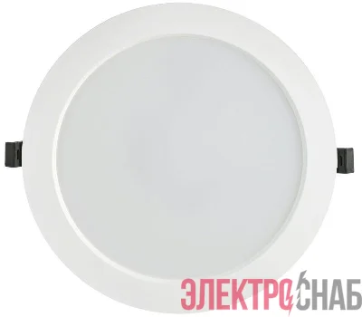 Светильник светодиодный ДВО 1615 24Вт 6500К IP20 встраив. круг бел. IEK LDVO0-1615-24-6500-K01