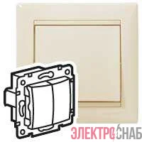 Механизм переключателя 2-кл. СП Valena на 2 напр. сл. кость (DIY-упак.) Leg 695604