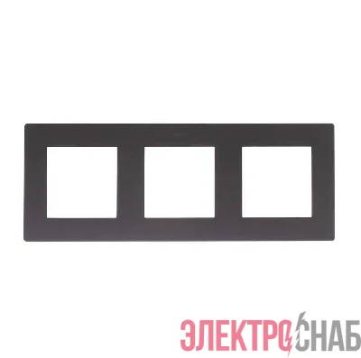 Рамка 3-м Simon24 графит 2400630-038