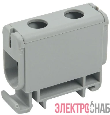 Клемма вводная силовая КВС 6-50кв.мм сер. IEK YZN12-050-K03