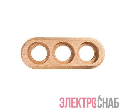Рамка 3-м ретро дерево натурэль Bironi BF1-630-10