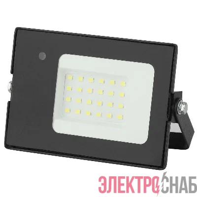 Прожектор светодиодный LPR-041-1-65K-020 20Вт 6500К 1400лм IP65 122х75х35 уличный датчик движ. нерегулир. Эра Б0043574
